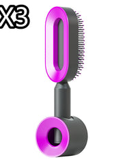 Load image into Gallery viewer, Self Cleaning Hair Brush For Women