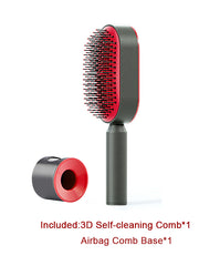 Load image into Gallery viewer, Self Cleaning Hair Brush For Women