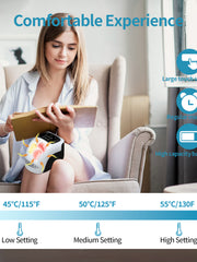 Load image into Gallery viewer, Heating Knee Massager Rechargeable Pain Relief