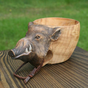 Hand Carved Cup Wooden Cup