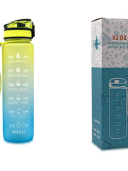 Load image into Gallery viewer, Water Bottle With Time Marker