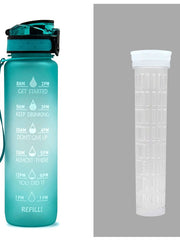 Load image into Gallery viewer, Water Bottle With Time Marker