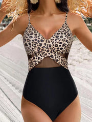 Load image into Gallery viewer, Halter-neck One-piece Swimsuit