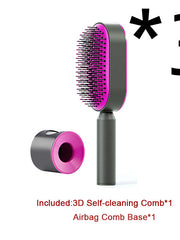 Load image into Gallery viewer, Self Cleaning Hair Brush For Women