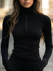 Load image into Gallery viewer, Elegant Slim-Fit Base Layer Knit Top For Women