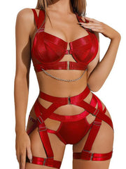 Load image into Gallery viewer, Multi-Color Lingerie Set