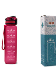 Load image into Gallery viewer, Water Bottle With Time Marker