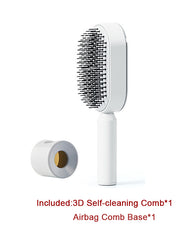 Load image into Gallery viewer, Self Cleaning Hair Brush For Women