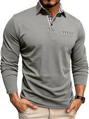 Load image into Gallery viewer, Long Sleeve Collar T-shirt