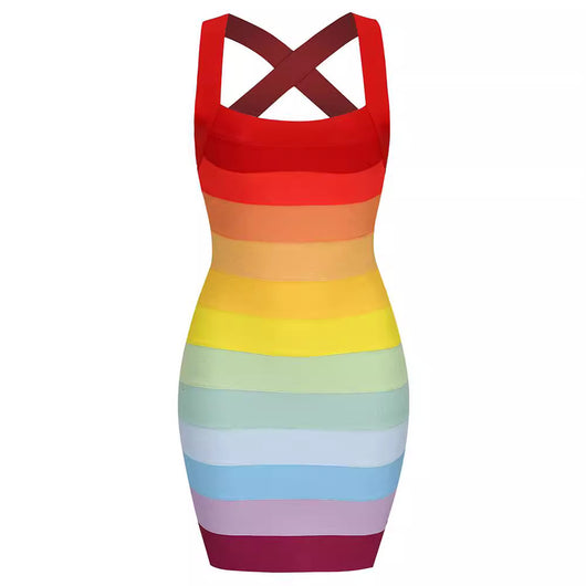 Gradient Bodycon Dress