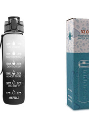Load image into Gallery viewer, Water Bottle With Time Marker