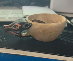 Hand Carved Cup Wooden Cup