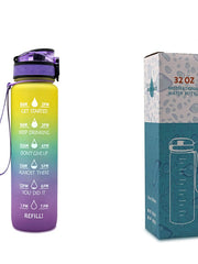 Load image into Gallery viewer, Water Bottle With Time Marker