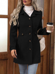 Load image into Gallery viewer, Elegant Single-breasted Woolen Coat Jacket