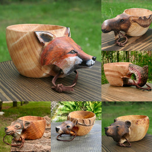Hand Carved Cup Wooden Cup