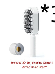 Load image into Gallery viewer, Self Cleaning Hair Brush For Women
