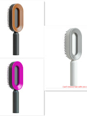 Load image into Gallery viewer, Self Cleaning Hair Brush For Women