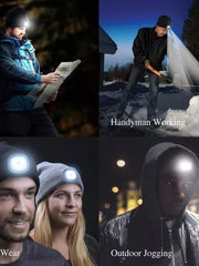 Load image into Gallery viewer, Knitted Hat With LED
