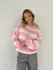 Load image into Gallery viewer, Long-sleeved Knitted Top