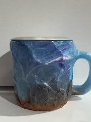 Load image into Gallery viewer, Resin Mineral Crystal Coffee Mugs With Handles