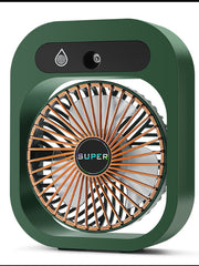 Load image into Gallery viewer, Misting Fan Air Cooler Cooling USB Rechargeable