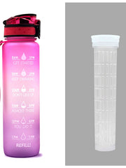 Load image into Gallery viewer, Water Bottle With Time Marker