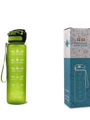 Load image into Gallery viewer, Water Bottle With Time Marker