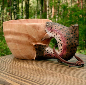 Hand Carved Cup Wooden Cup