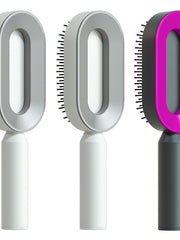 Load image into Gallery viewer, Self Cleaning Hair Brush For Women