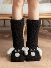 Load image into Gallery viewer, Cute Cartoon Dog Floor Socks Winter Warm Non-slip Plush Socks For Women