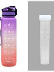 Load image into Gallery viewer, Water Bottle With Time Marker
