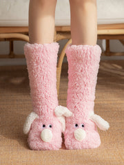 Load image into Gallery viewer, Cute Cartoon Dog Floor Socks Winter Warm Non-slip Plush Socks For Women
