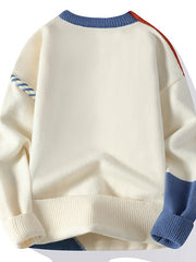 Load image into Gallery viewer, Colorblock Pullover Sweater