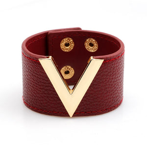 Genuine Leather Cuff Bracelet
