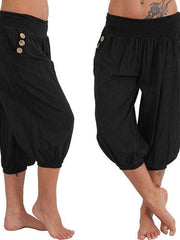 Load image into Gallery viewer, Women Summer Solid Harem Pants Loose - vendach
