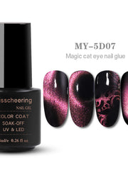 Load image into Gallery viewer, Two-Color Cats-Eye Gel Polish
