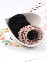 Load image into Gallery viewer, Elastic hair Ties (100pc 2mm thick )
