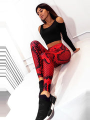 Load image into Gallery viewer,  SnakeSkin Printed Leggings 
