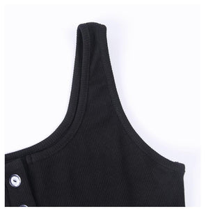 Sling U-neck sexy bag hip dress