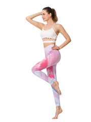 Load image into Gallery viewer, Printed Fitness Yoga Leggings

