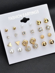 Load image into Gallery viewer, Earrings Set 12 Pairs
