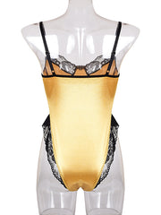 Load image into Gallery viewer, Bodysuit Lingerie With Lace detail
