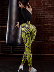 Load image into Gallery viewer,  SnakeSkin Printed Leggings 
