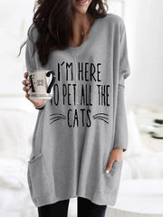 Load image into Gallery viewer, V-neck Sweatshirt Loose Tops
