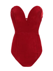 Load image into Gallery viewer, Velvet Bodysuit
