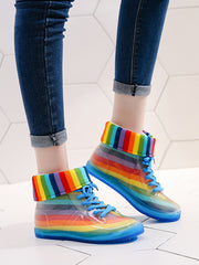 Load image into Gallery viewer, Colorful Ankle Boots
