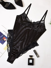 Load image into Gallery viewer, Bodysuit Lingerie With Lace detail
