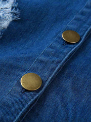 Load image into Gallery viewer, Button Down Denim Dress w/ Belt
