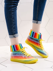 Load image into Gallery viewer, Colorful Ankle Boots
