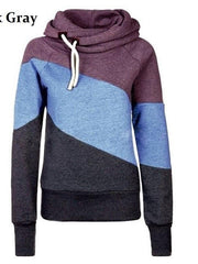 Load image into Gallery viewer, Women&#39;s Color Block Pullover Hoodies
